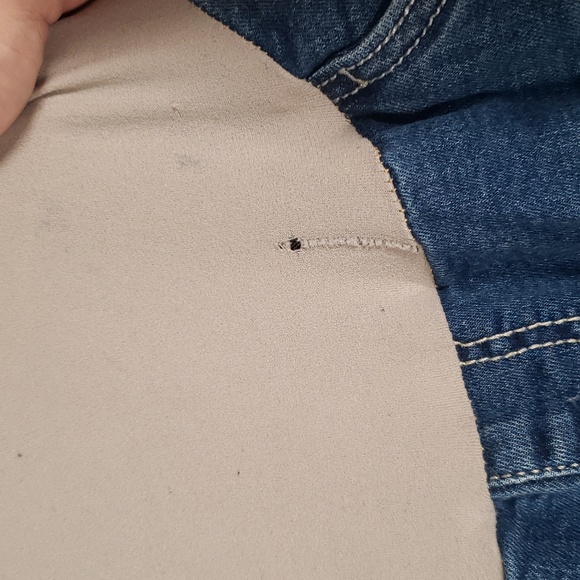 🧑🎄10/10🧑🎄🤰Indigo blue maternity pants🤰 - Picture 6 of 9